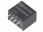 Converter: DC/DC | 3W | Uin: 4.5&divide;5.5VDC | Uout: 5VDC | Iout: 600mA | SIP4
