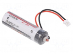 Battery: lithium | 14505 | 3.6V | 2700mAh | non-rechargeable