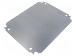 Mounting plate | galvanised steel | 1.8mm