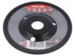 Grinding wheel | 125mm | angular contact,with rasp