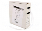 Heat shrink sleeve | glueless | 2: 1 | 12.7mm | L: 5m | transparent