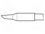 Tip | conical sloped | 2.2mm | longlife | for soldering station