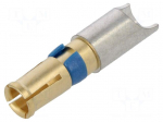 Contact | female | gold-plated | 8AWG | soldering | for cable | 40A