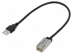 USB/AUX adapter | Fiat | USB B mini socket