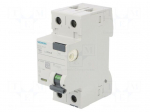 RCD breaker | Inom: 16A | Ires: 30mA | Poles: 1+N | 230/400VAC | IP20