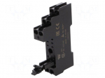 Socket | PIN: 8 | for DIN rail mounting | screw terminals | G2R-2-S