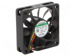 Fan: DC | axial | 12VDC | 60x60x15mm | 44.62m3/h | 34.2dBA | Vapo | 4700rpm