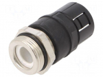 Cable gland | HSSV Kombi | Application: for braids | IP65 | black