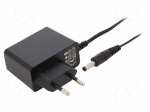 Power supply: switching | mains,plug-in | 5VDC | 2A | 10W | Out: 4,8/1,7