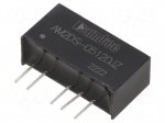 Converter: DC/DC | 2W | Uin: 4.5&divide;5.5VDC | Uout: 12VDC | Uout2: -12VDC