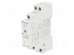 Automation module: timer | 0,1s&divide;24h | SPDT | 12&divide;240VAC | 12&divide;240VDC | 80