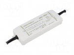 Power supply: switching | LED | 30W | 10&divide;50VDC | 700mA | 185&divide;265VAC