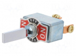 Switch: toggle | Pos: 3 | SPDT | ON-OFF-ON | 50A/12VDC | Leads: screw