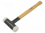 Hammer | 335mm | W: 110mm | 560g | 35mm | round | wood (hickory)