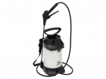 Compression sprayer | for alcohols,for alkalis | 5l | 3bar
