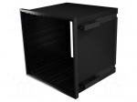 Enclosure: panel | X: 144mm | Y: 144mm | Z: 114mm | black