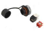 Connector: RJ45 | socket | PIN: 8 | Cat: 5e | unshielded | 8p8c | IP67
