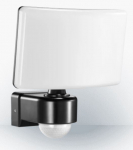 Prožektors TOS LED 30W 4000K, IP65, ar infrasarkano sensoru, Melns