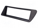 Radio frame | Peugeot | 1 DIN | black