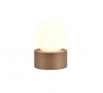 Trio Countess table lamp E14 coffee brown gaismeklis R59051065 4017807578997