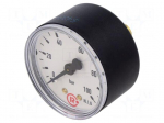 Manometer | 0&divide;100bar | rear connection | Thread: G 1/4" | 50mm