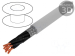 Wire | &Ouml;LFLEX&reg; CLASSIC 115 CY | 25x0.5mm2 | PVC | grey | 300V,500V