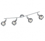 Trio Brest spotlight 4-pc E14 chrome gaismeklis R80594006 4017807434217