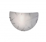 Trio Sandrina sienas lampa E27 white  201200100 4017807398632