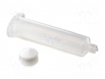 Syringe body | 3ml | natural | Luer Lock | 50pcs.