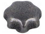 Knob | &Oslash;: 32mm | cast iron | &Oslash;mount.hole: 6mm | DIN 6336