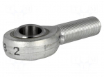 Ball joint | 20mm | M20 | 1.5 | left hand thread,outside | brass,steel