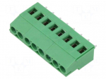 Connector: PCB terminal block | terminal | VJ | 20A | PIN: 8 | angled