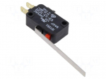 Microswitch SNAP ACTION | 5A/125VAC | with lever | SPDT | ON-(ON)