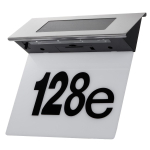 T&ouml;&ouml;riistad ja m&otilde;&otilde;teseadmed // Uued tooted t&ouml;&ouml;riistade, tarvikute kategoorias // Solarna lampa LED z numerem domu  Maclean, IP44, 1W, 100lm, 6000K, akumulator 600 mAh, 2,5V DC 70mA,  MCE423