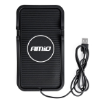 Mobiiltelefonid ja tarvikud // USB autolaadijad // Bezprzewodowa ładowarka indukcyjna samochodowa 15w amio-03145