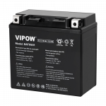 Patareid, akud, toiteplokid ja adapterid // Battery 12В, 6В, 4В pliihappega suletud AGM VRLA // Akumulator VIPOW typu MC do motocykli 12V 14Ah