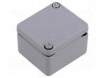 Enclosure: multipurpose | X: 45mm | Y: 50mm | Z: 30mm | AL | aluminium