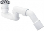 Shower siphon w.spherical drain11/2"xD50/40mm