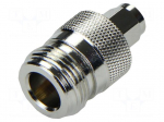 Adapter | N socket,SMA plug | 50&Omega; | 11GHz
