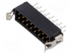 Connector: wire-wire/PCB | socket | male | PIN: 16 | Datamate L-Tek | 3A