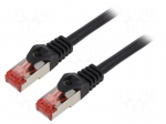 Patch cord | S/FTP | Cat: 6 | RJ45 plug,both sides | stranded | Cu | 5m