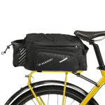 Bicycle accessory Wozinsky  Wozinsky Bike Pannier Rack Bag with Shoulder Strap 9L (Rain Cover Included) Black (WBB22BK)