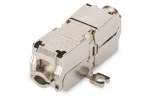 Converter Digitus  DN-93909  Field Termination Coupler CAT 6A, 500 MHz for AWG 22-26, fully shielded, keyst. design, 26x35x80