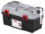 Chest | tool case | black-grey | polymer | OPTIMA | 470x256x238mm | 13kg
