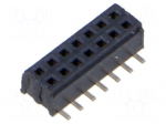 Connector: PCB to PCB | socket | female | PIN: 14 | CLM | vertical | 3.1A