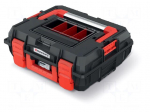 Chest | tool case | black | polymer | C BLOCK ALU LOG | 450x380x168mm
