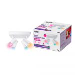 IMAGEO WiZ spot gaismeklis 4x5W W 2200-6500K RGB kvadrātveida 929003211222 8719514554559
