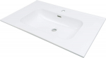 Ceramic recessed washbasin - 80 cm