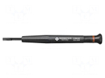 Screwdriver: precision | slot | 3x0.5mm | Blade length: 17mm