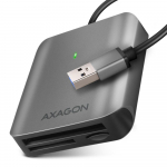 AXAGON Aluminum high-speed USB-A 3.2 Gen 1 memory card reader